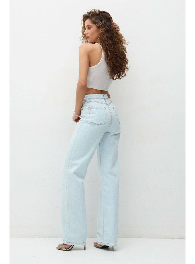 Джинси Aisenberg denim Blue Crystal Bleach