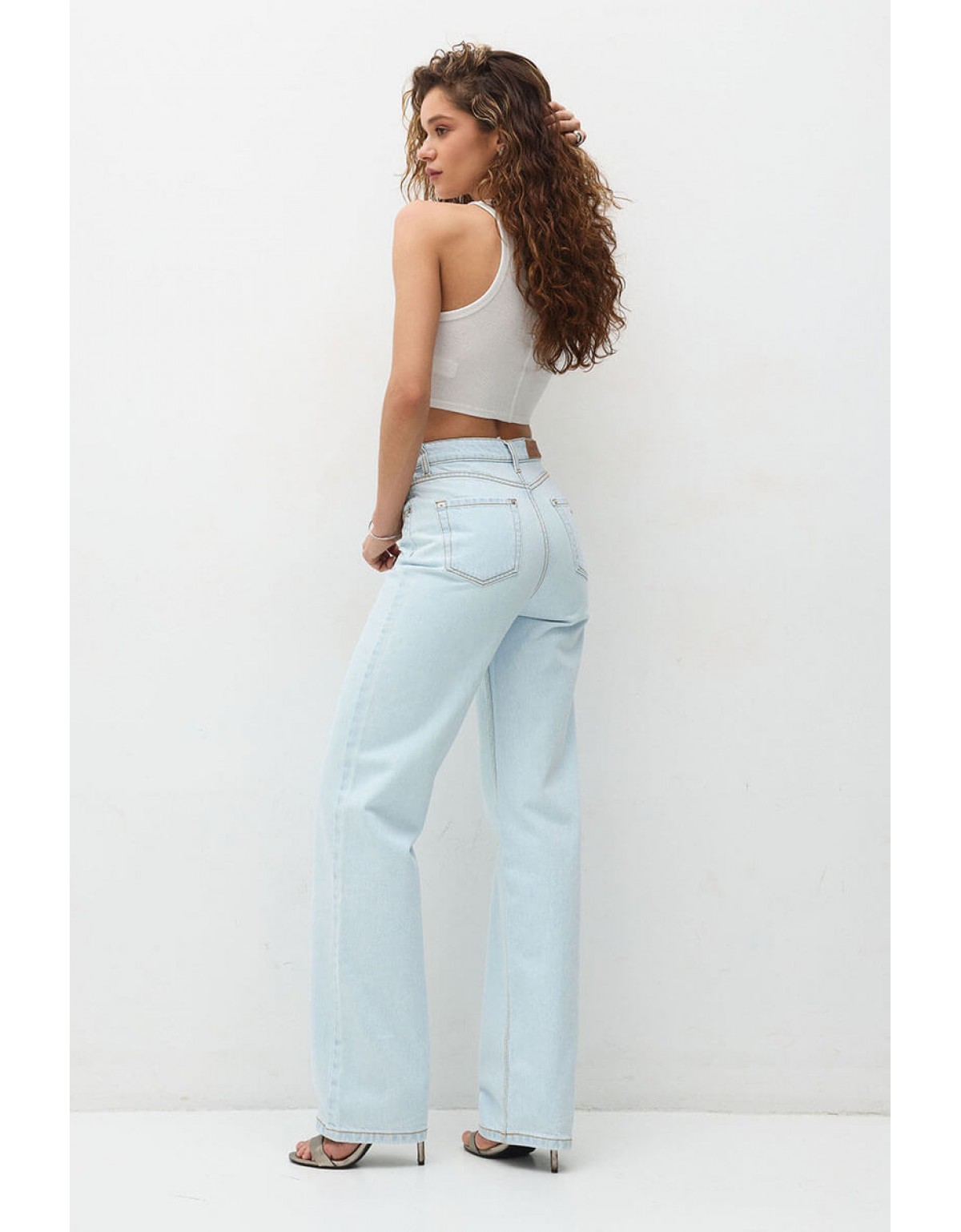 Джинси Aisenberg denim Blue Crystal Bleach - Зображення 2