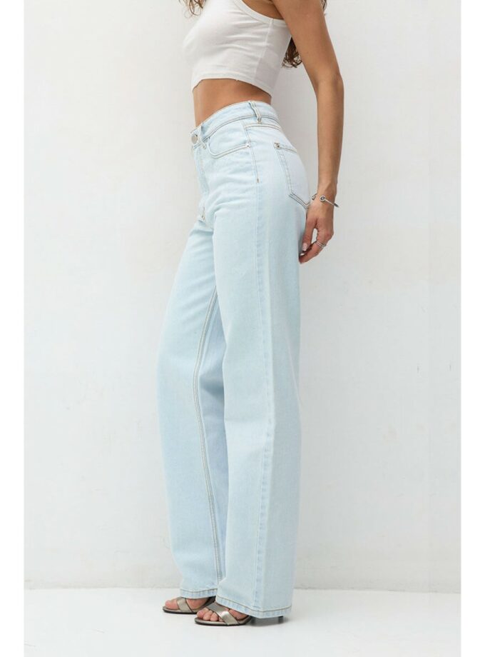 Джинси Aisenberg denim Blue Crystal Bleach