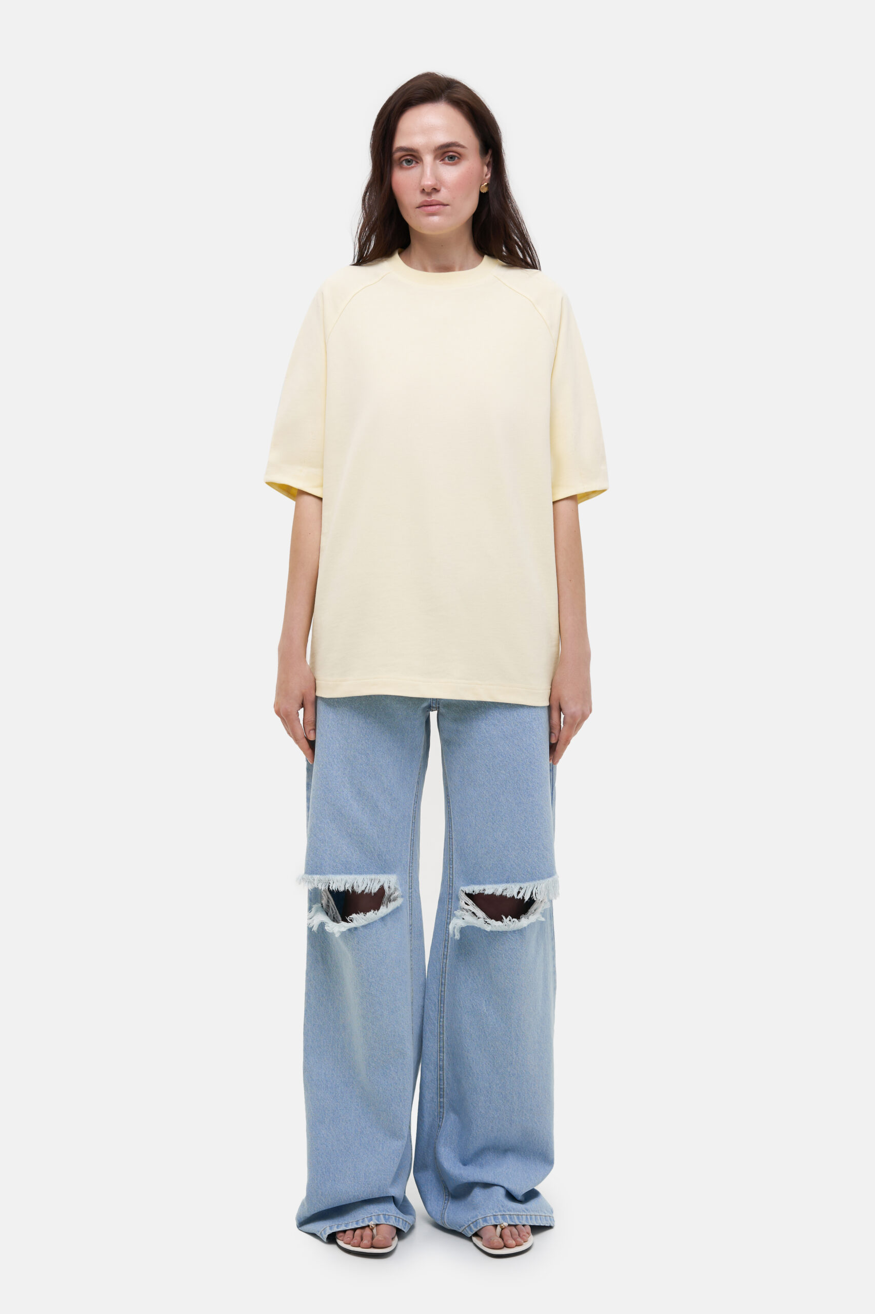 Футболка MATCH DENIM Yellow Raglan - Зображення 2