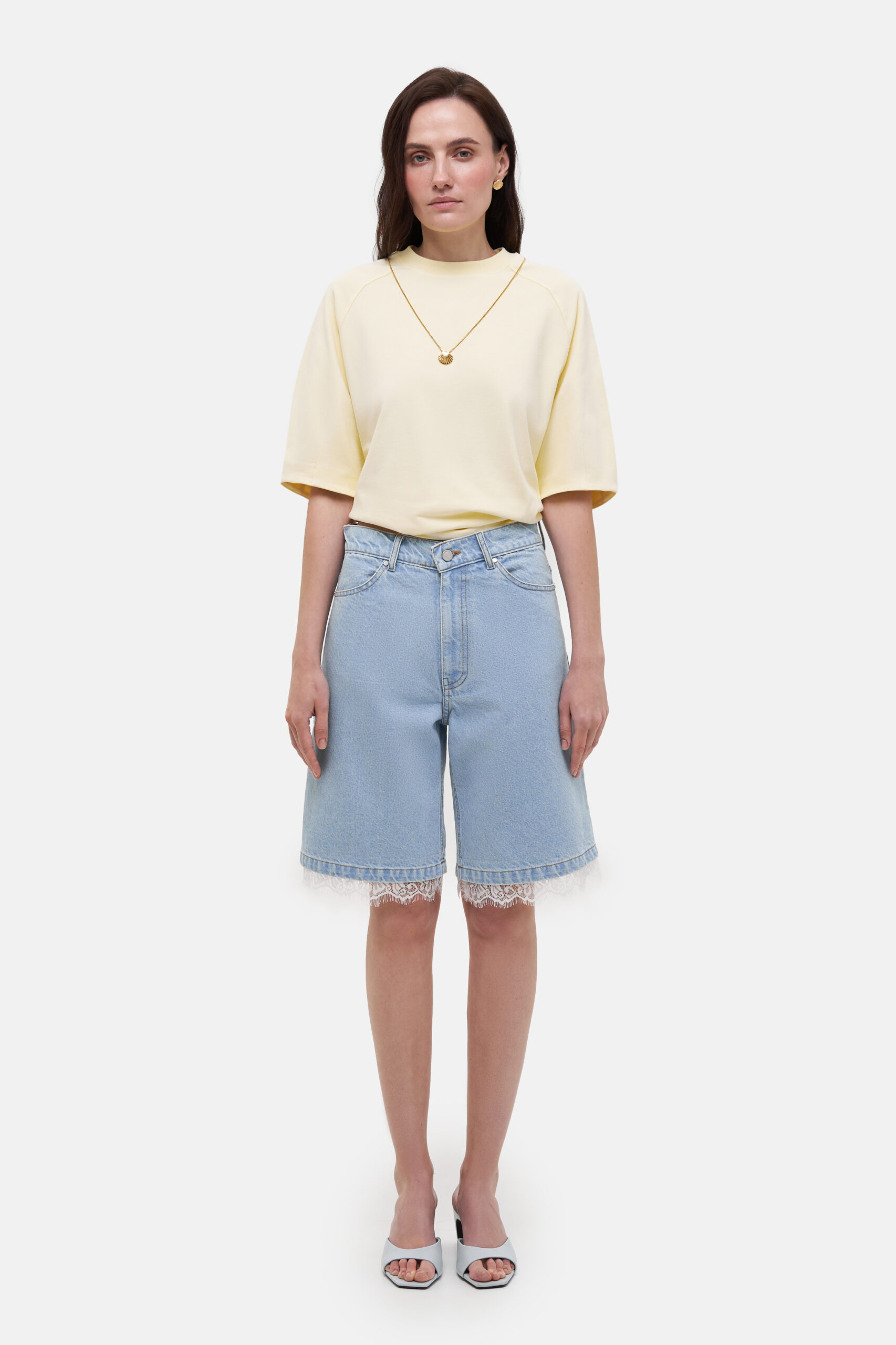 Шорти MATCH DENIM Light Blue Bermuda - Зображення 2