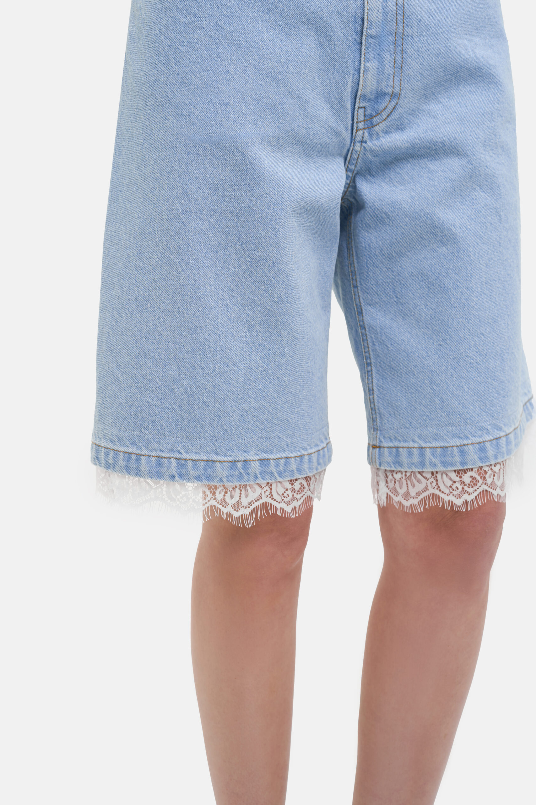 Шорти MATCH DENIM Light Blue Bermuda - Зображення 4