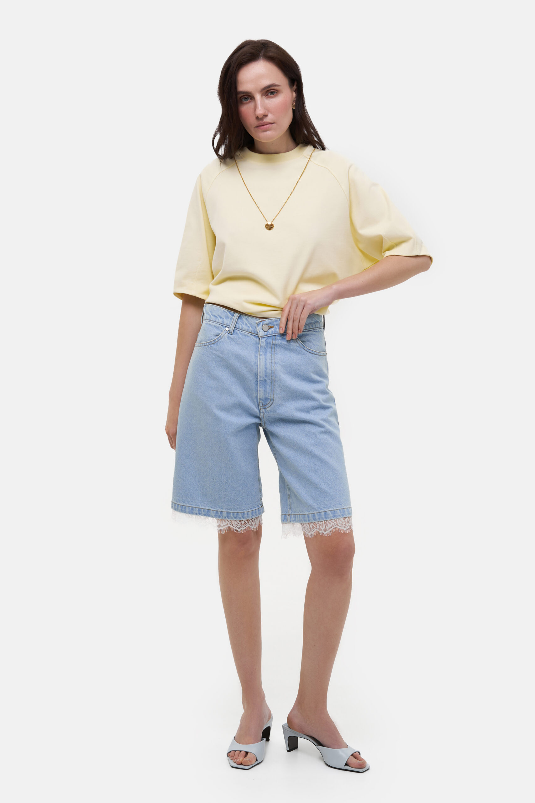 Шорти MATCH DENIM Light Blue Bermuda