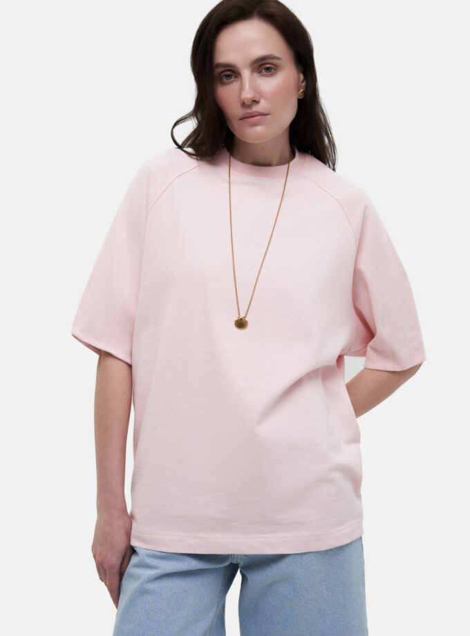 Футболка MATCH DENIM Pudra Raglan