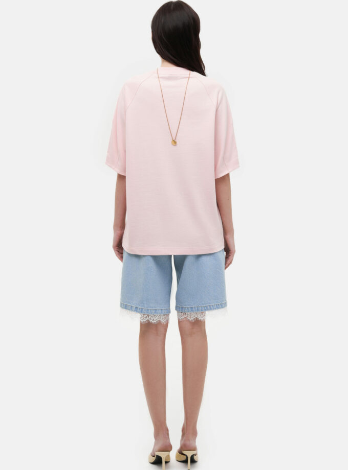 Футболка MATCH DENIM Pudra Raglan