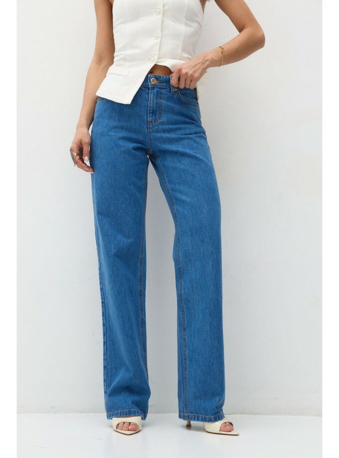 Джинси Aisenberg denim Iris сині (низька посадка)