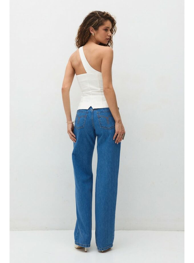 Джинси Aisenberg denim Iris сині (низька посадка)