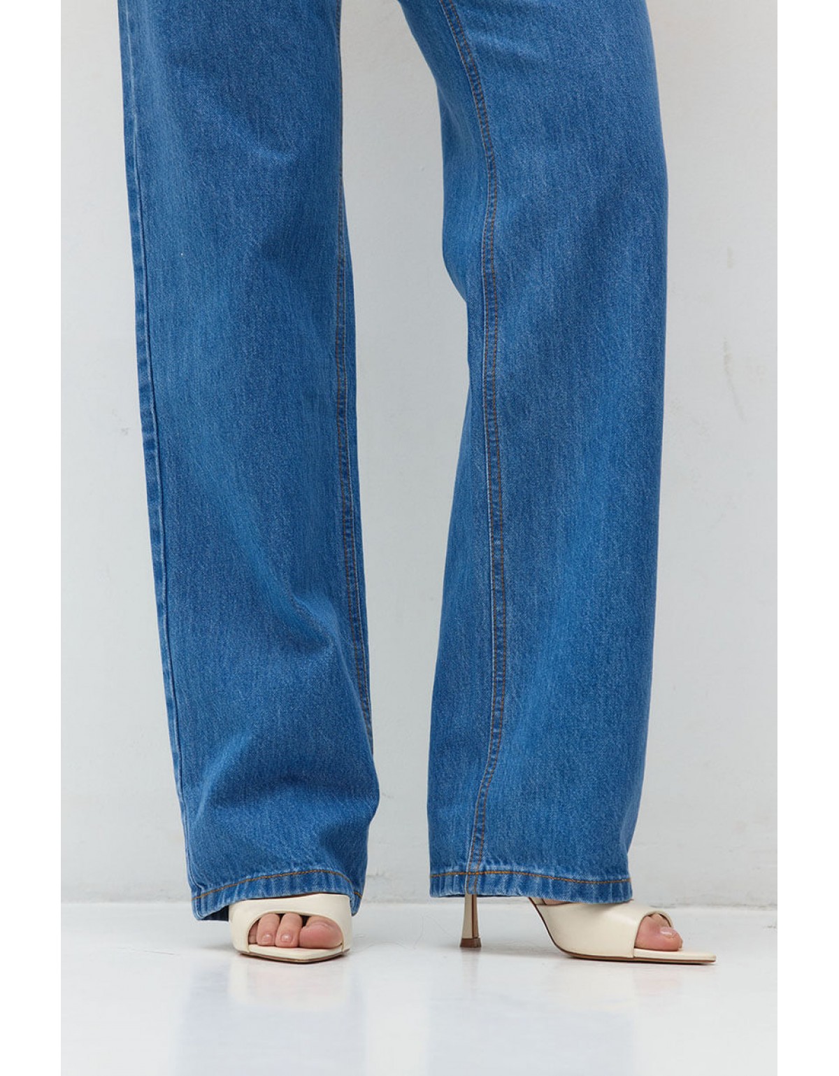Джинси Aisenberg denim Iris сині (низька посадка) - Зображення 4
