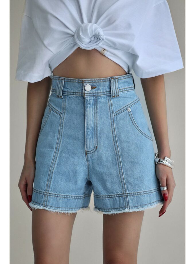 Шорти Aisenberg denim Lucy блакитні