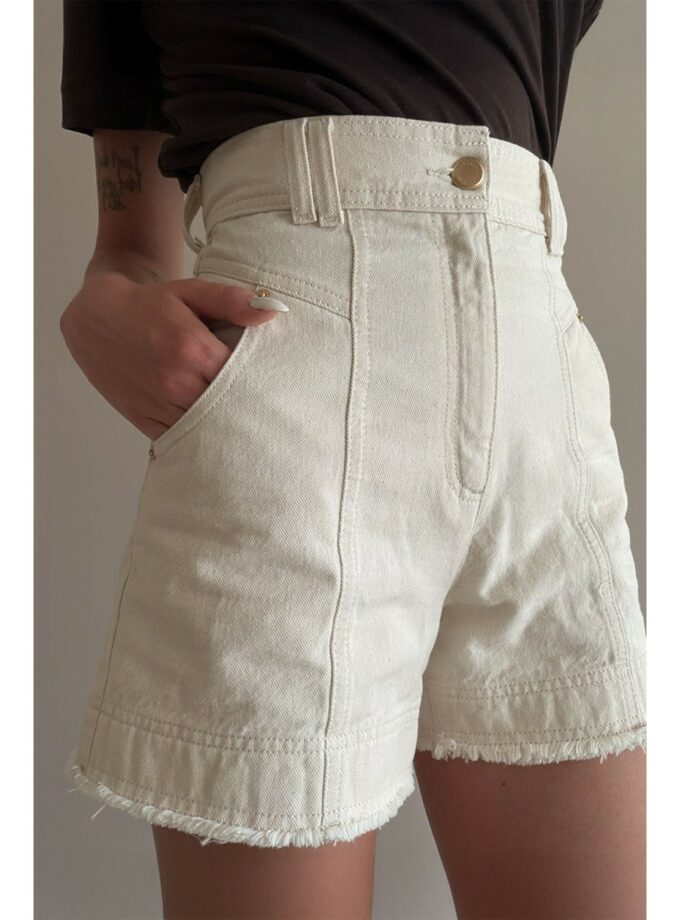 Шорти Aisenberg denim Lucy беж