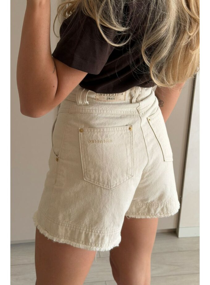 Шорти Aisenberg denim Lucy беж
