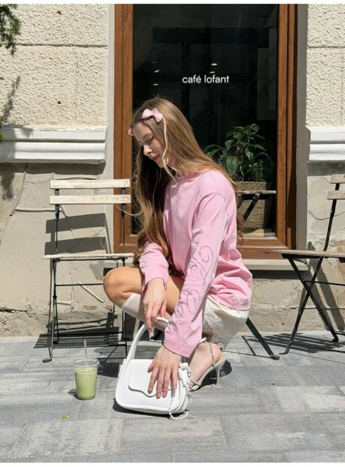 Лонгслів Zigzag Too Glam рожевий