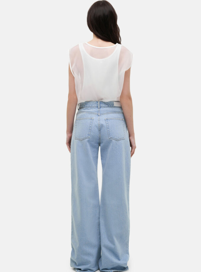 Джинси MATCH DENIM Ripped Jeans блакитні