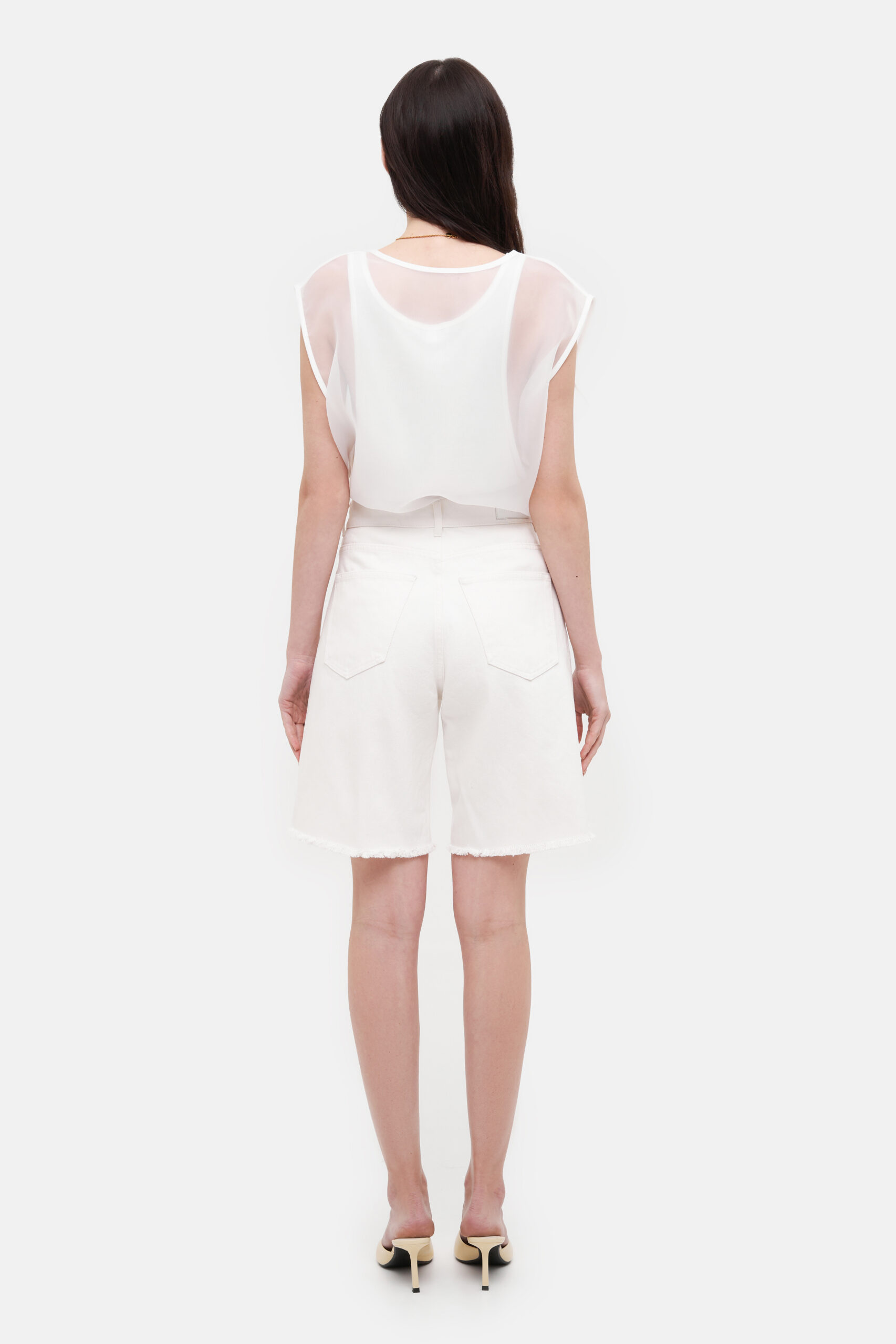 Шорти MATCH DENIM White Bermuda - Зображення 3