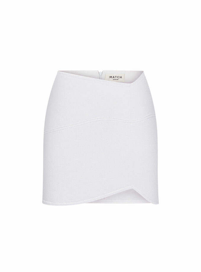 Спідниця MATCH DENIM White Mini
