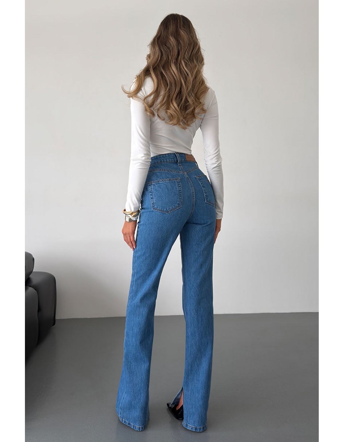 Джинси Aisenberg denim Linda сині - Зображення 3