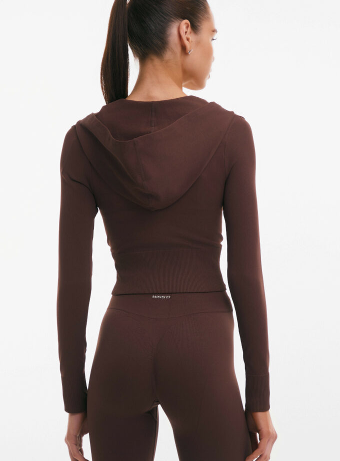 Кофта MISSD Kayla jacket шоколадний