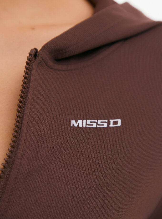 Кофта MISSD Kayla jacket шоколадний