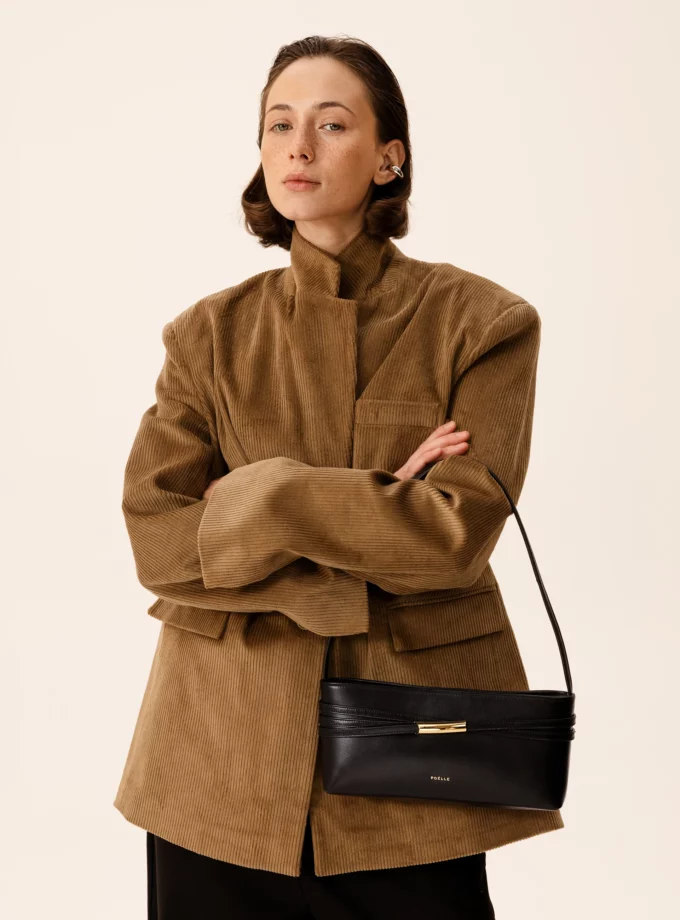 Сумка Poelle Britni bag чорний