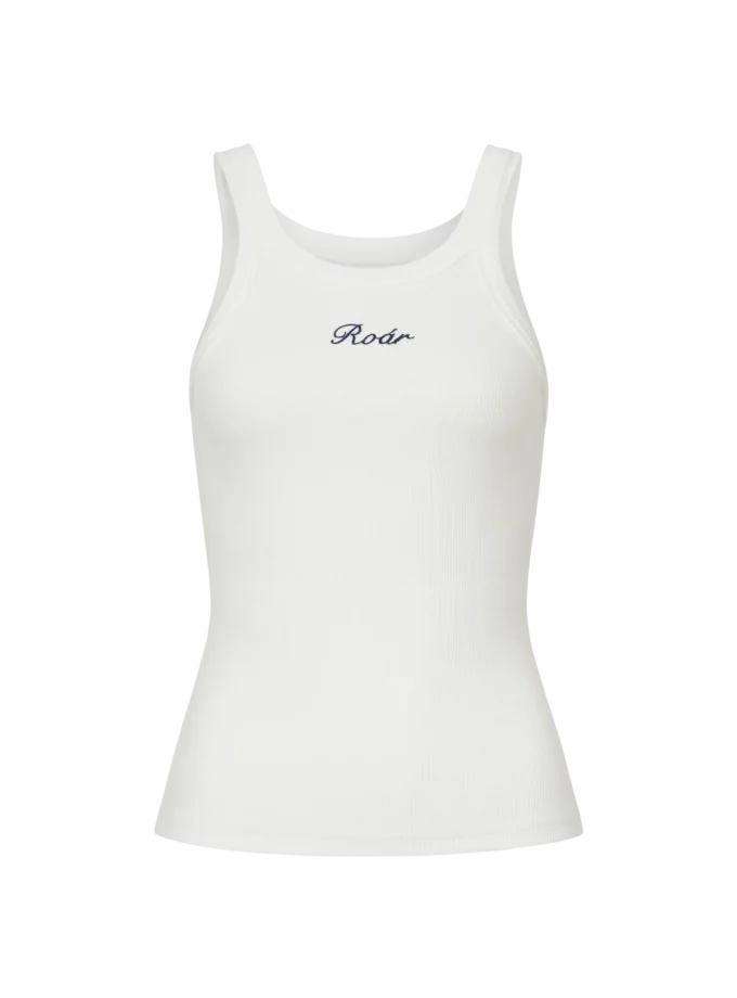 Майка Roar RIBBED TANK молочна