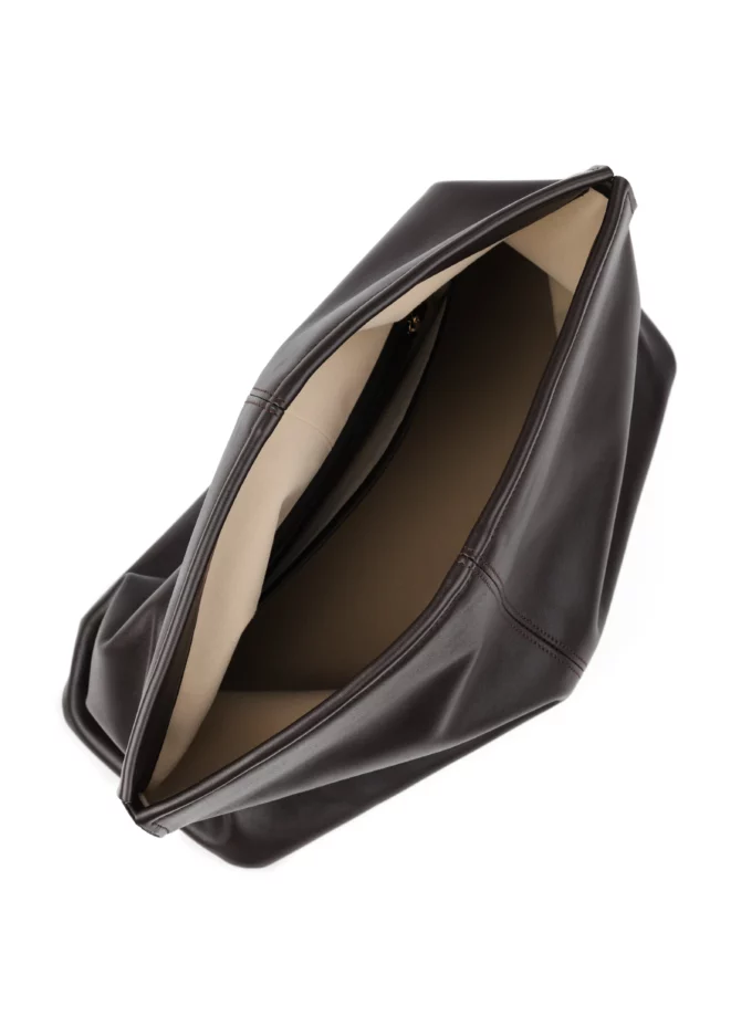 Сумка Poelle Elza clutch коричневий шкіра