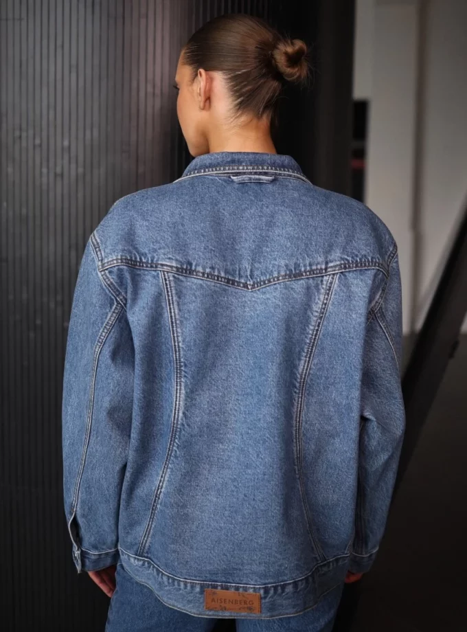 Куртка Aisenberg denim over NEW26 синя