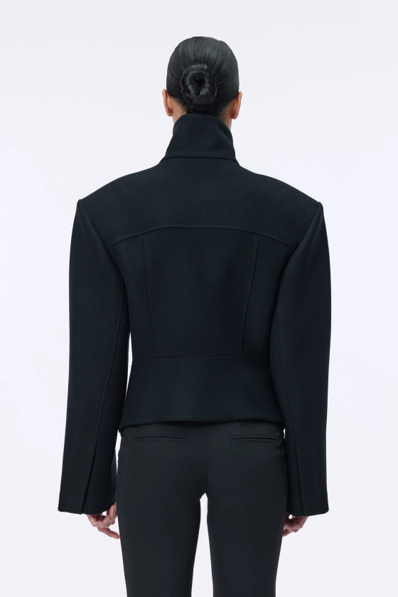 Пальто-жакет Bazhane Jockey jacket чорний