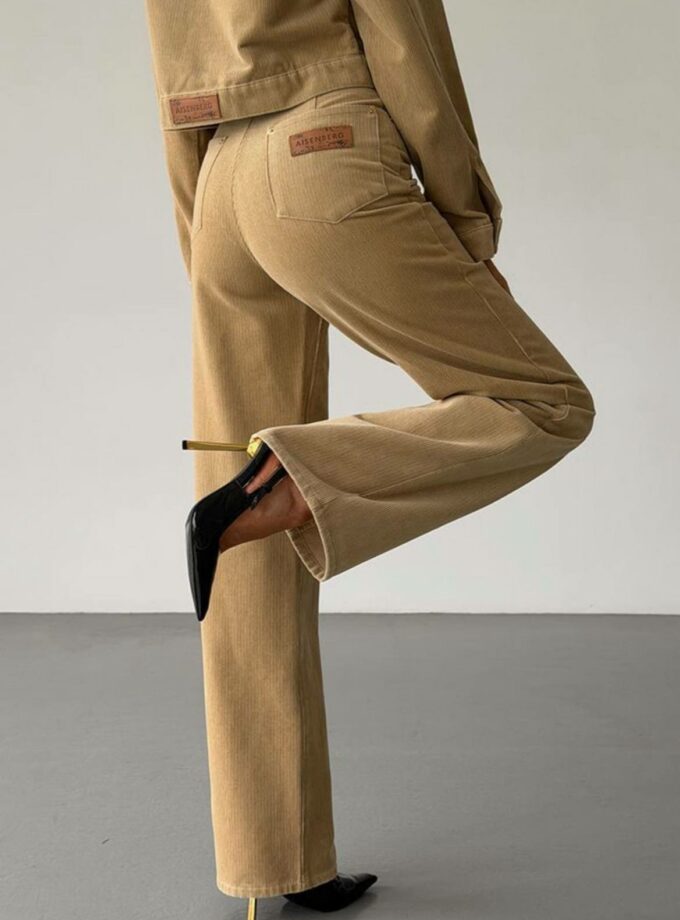Брюки Aisenberg denim Velvet беж