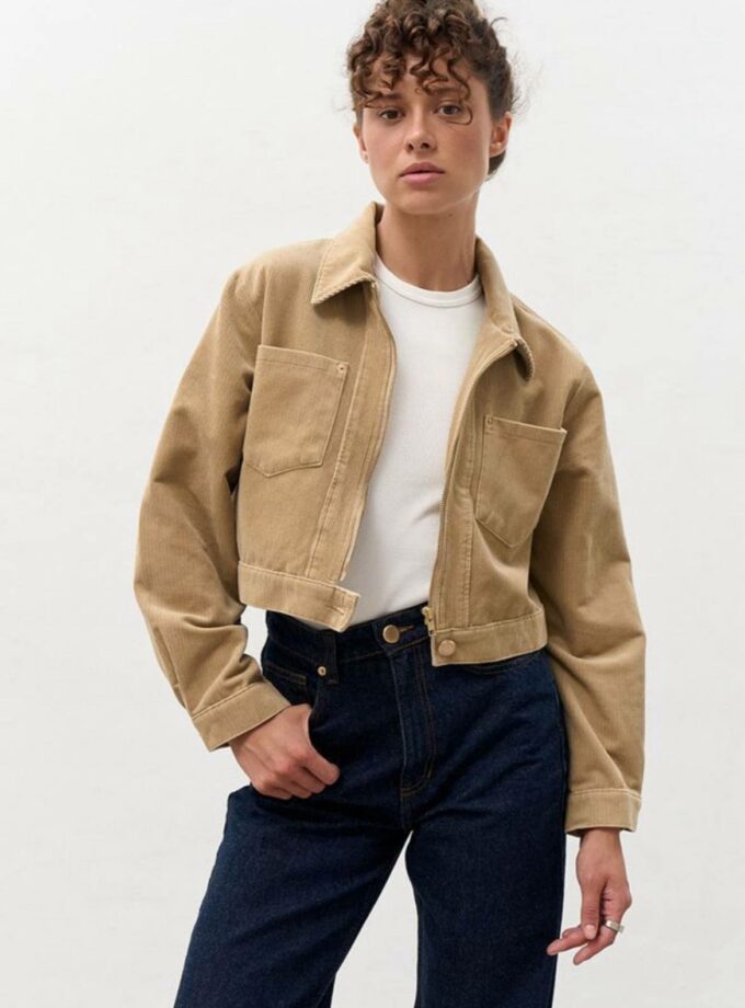Куртка Aisenberg denim Velvet беж
