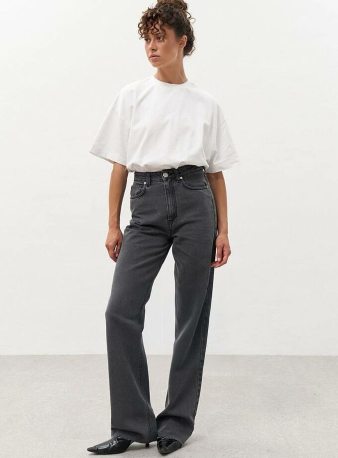 Джинси Aisenberg denim Olivia сірі