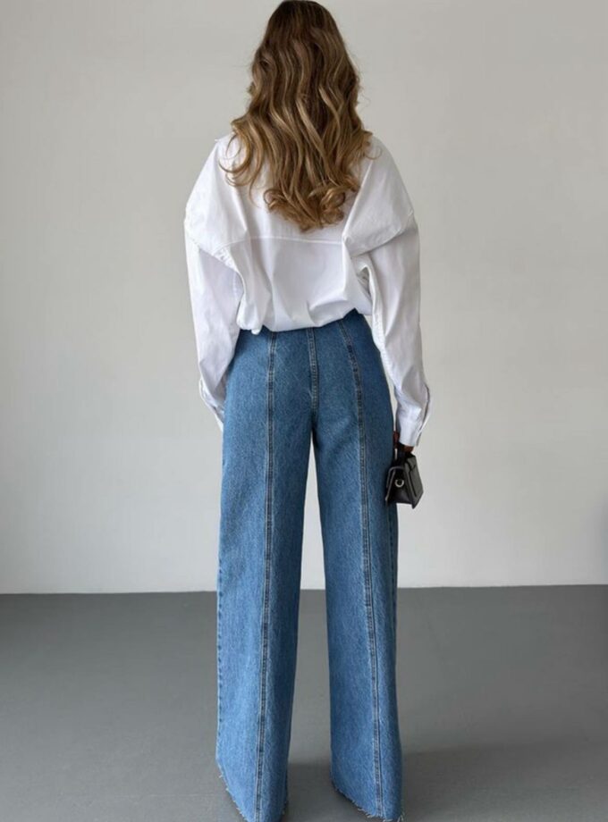Джинси Aisenberg denim кльош ZOE блакитні