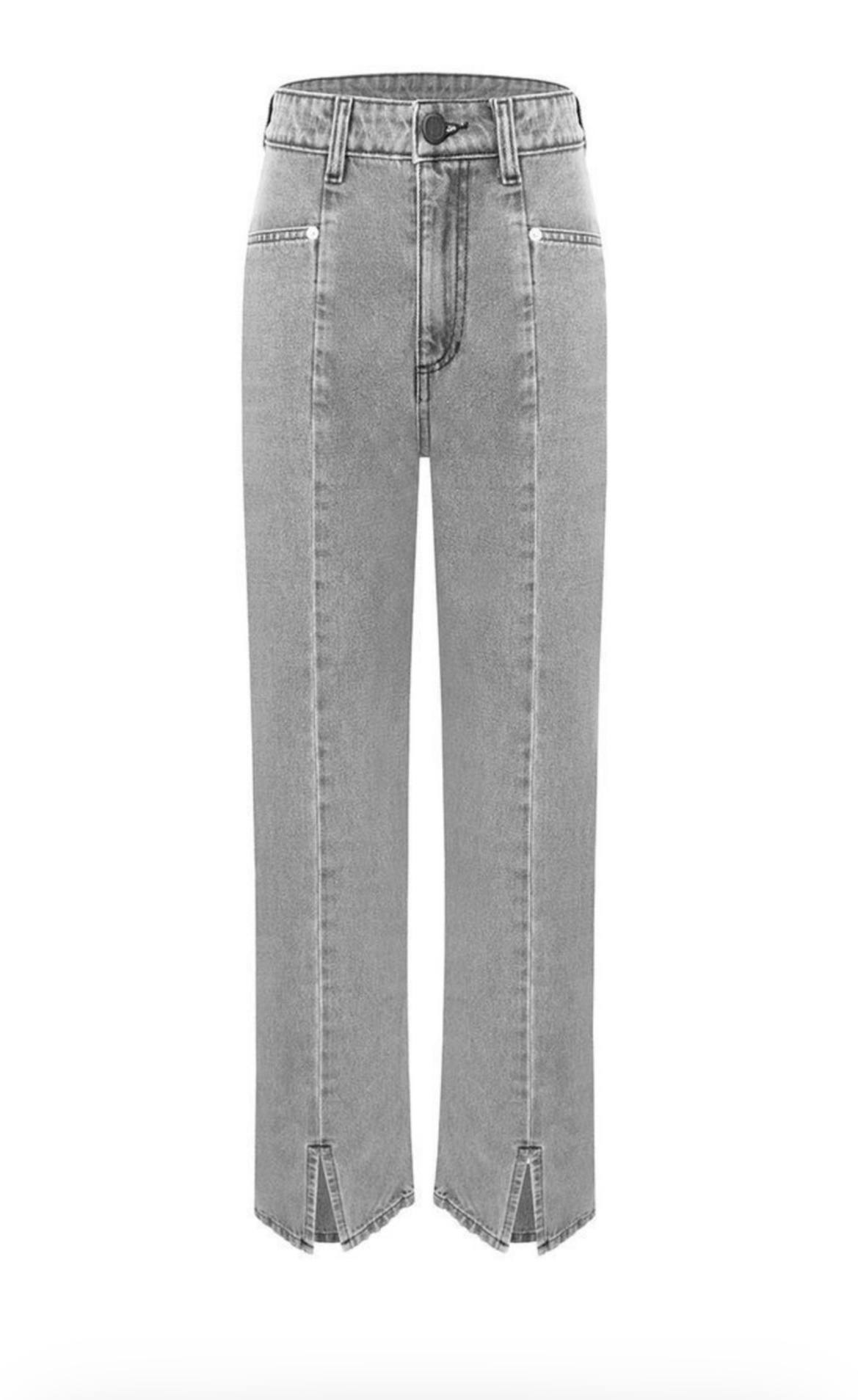Джинси Aisenberg denim Irma сірі - Зображення 5