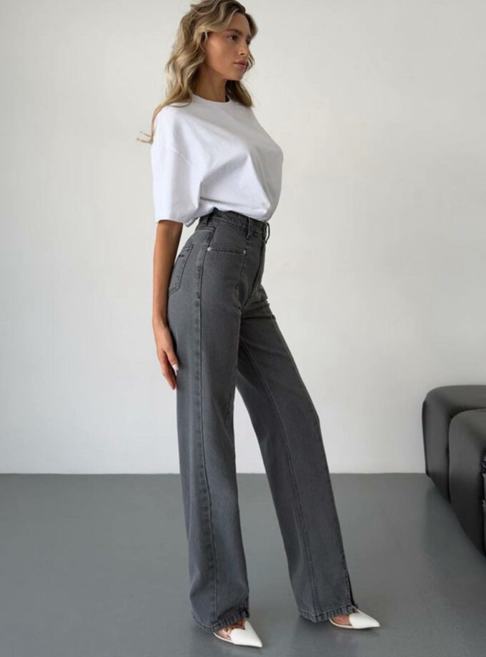 Джинси Aisenberg denim Irma сірі