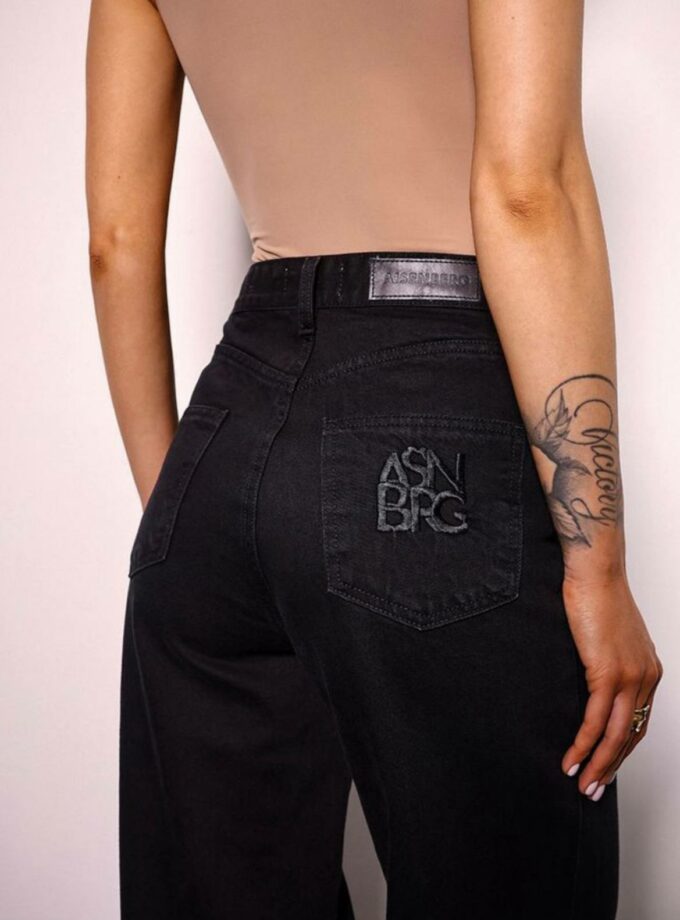 Джинси Aisenberg denim Kate чорні