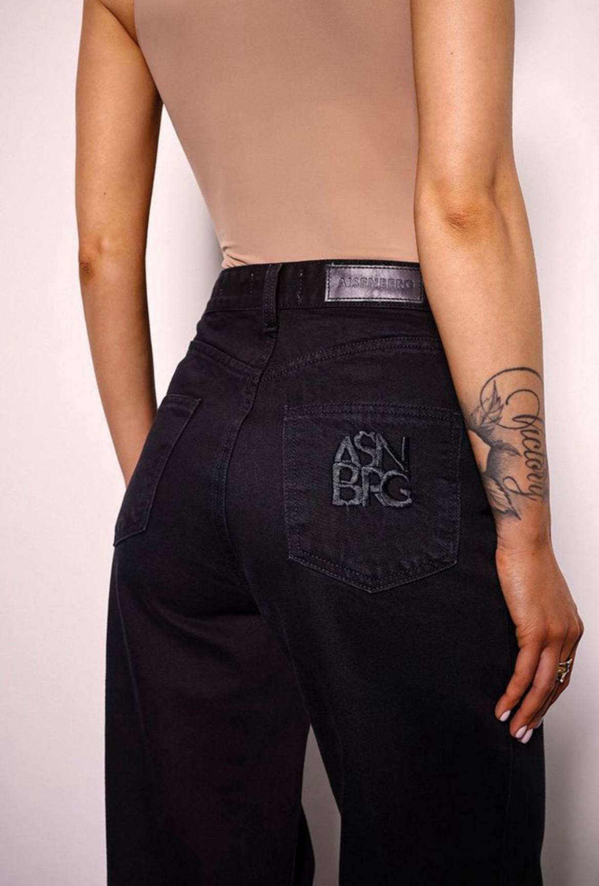Джинси Aisenberg denim Kate чорні - Зображення 4