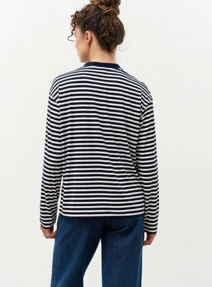 Бретонка Aisenberg denim темно-синя