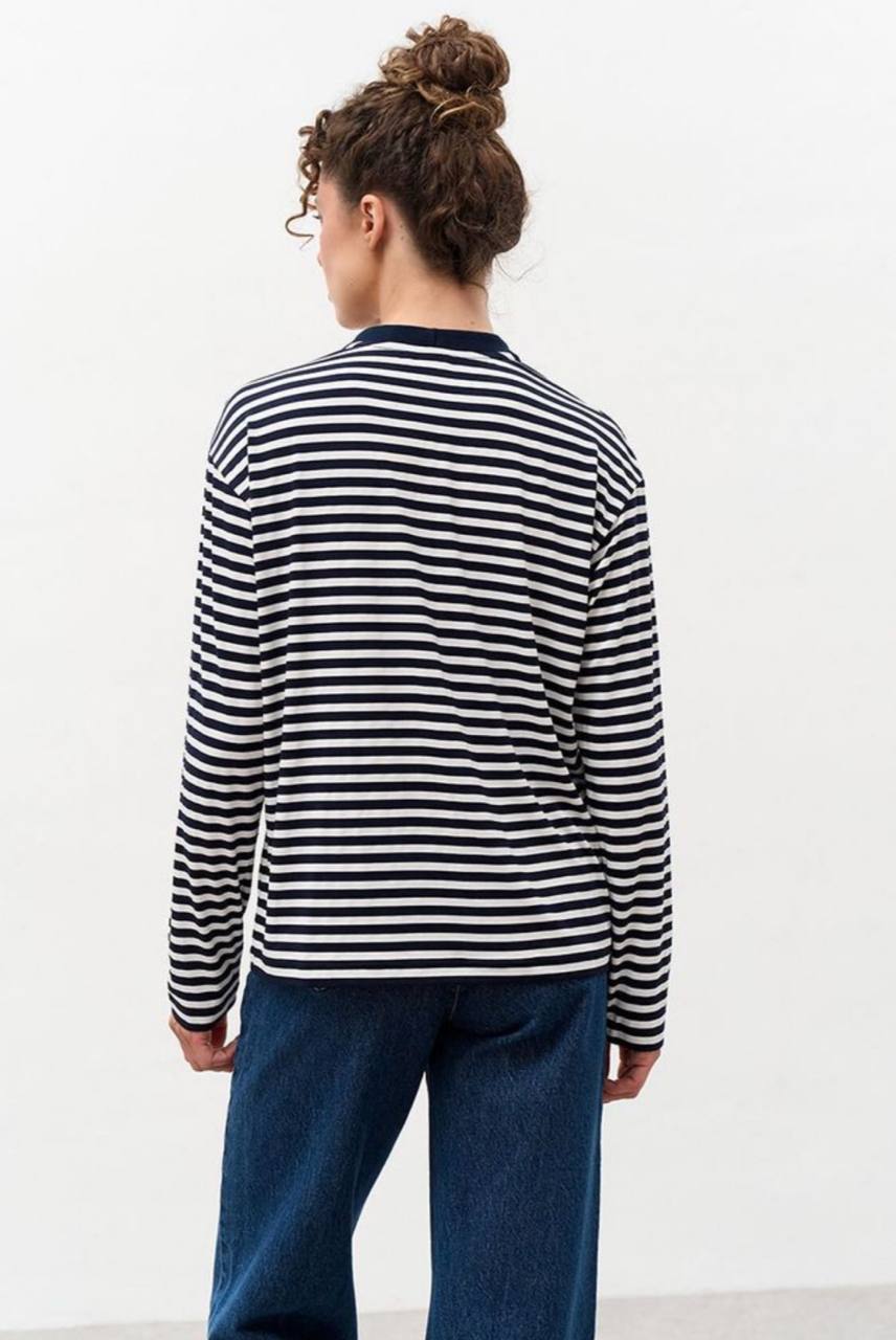 Бретонка Aisenberg denim темно-синя - Зображення 2