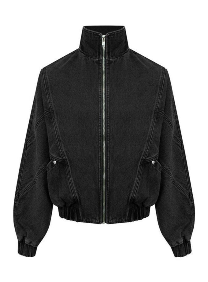Бомбер Aisenberg Denim чорний