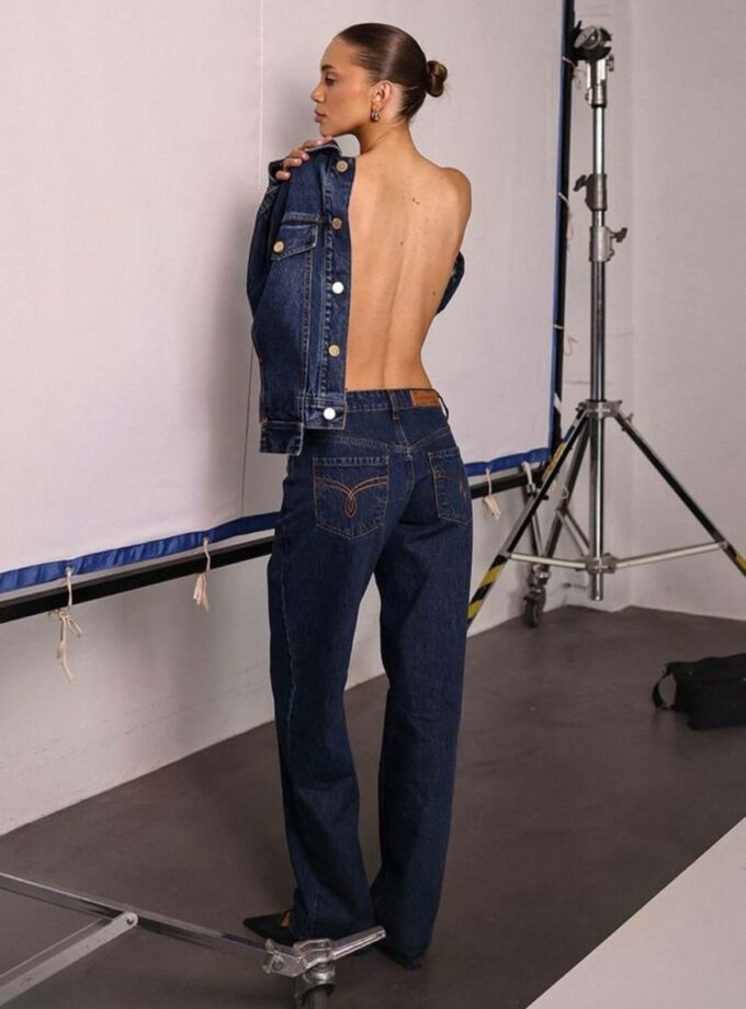 Джинси Aisenberg denim Iris темно-сині