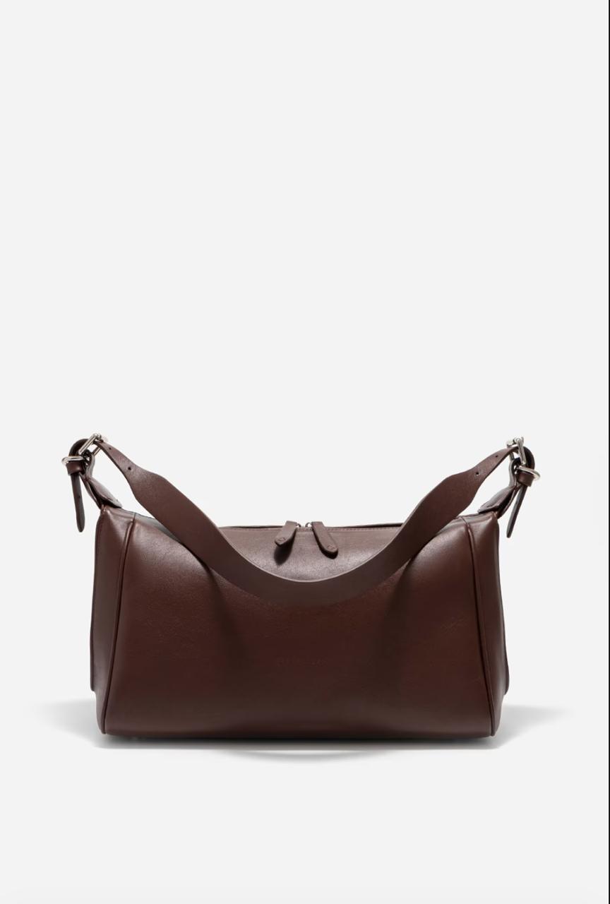 Сумка Kachorovska YANA BAG 37 каштанова срібло - Зображення 4