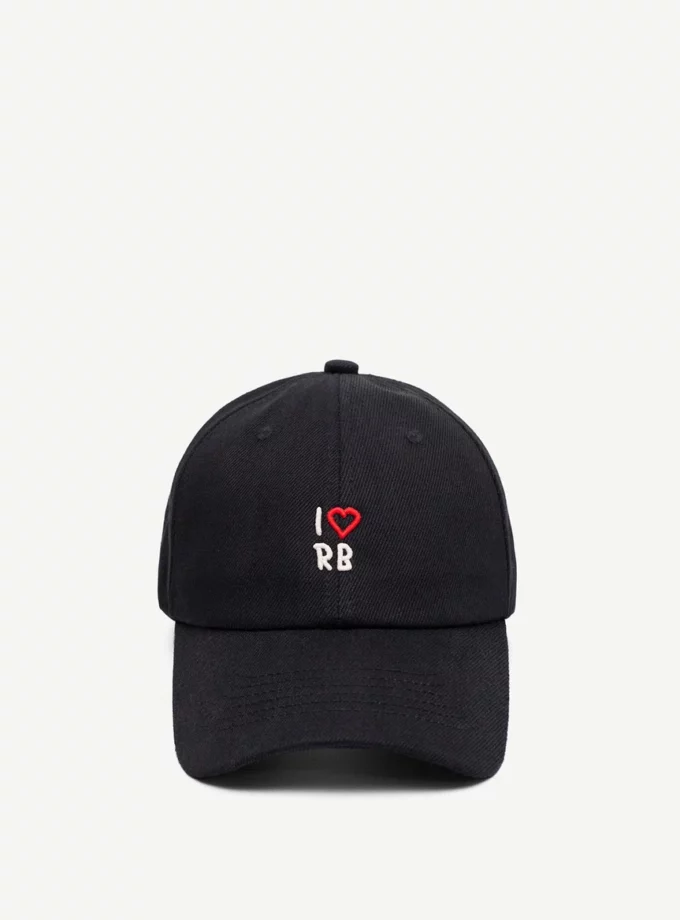Бейсболка RB "I love RB" Baseball Cap чорна