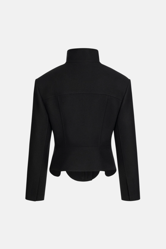 Пальто-жакет Bazhane Jockey jacket чорний