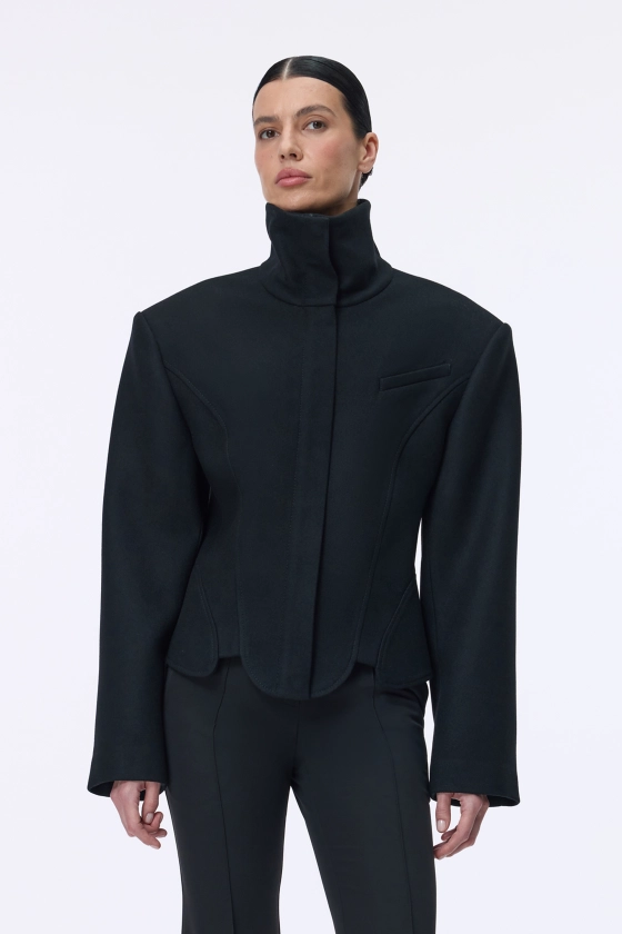 Пальто-жакет Bazhane Jockey jacket чорний