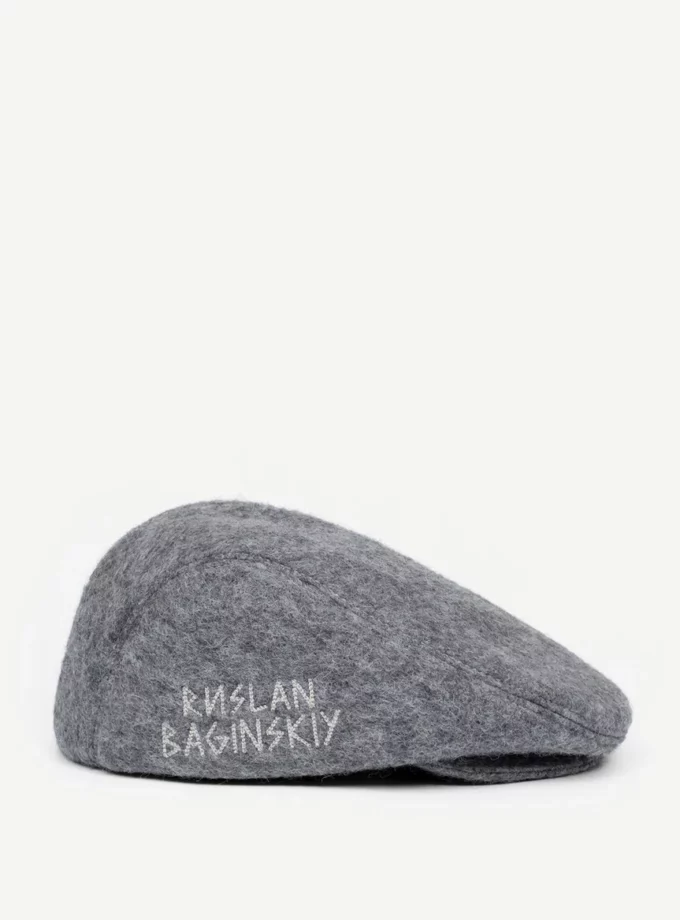 Кепка RB Wool-blend Ivy Cap сіра
