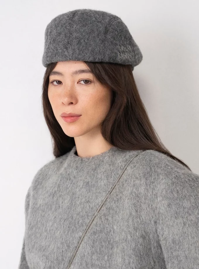 Кепка RB Wool-blend Ivy Cap сіра
