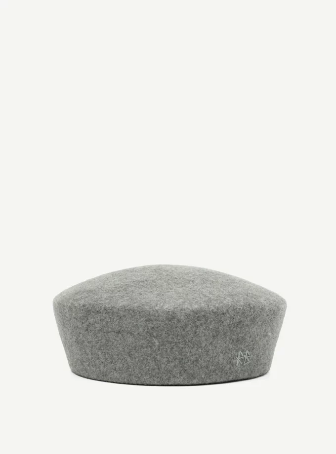 Капелюх RB Wool Felt Pillbox Hat сірий