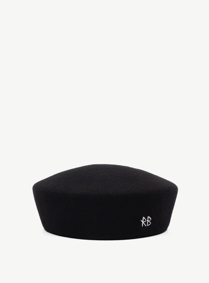 Капелюх RB Wool Felt Pillbox Hat чорний