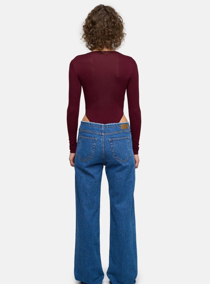 Джинси MATCH DENIM Wide Leg Seam blue