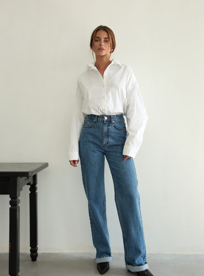 Джинси Aisenberg denim Olivia сині