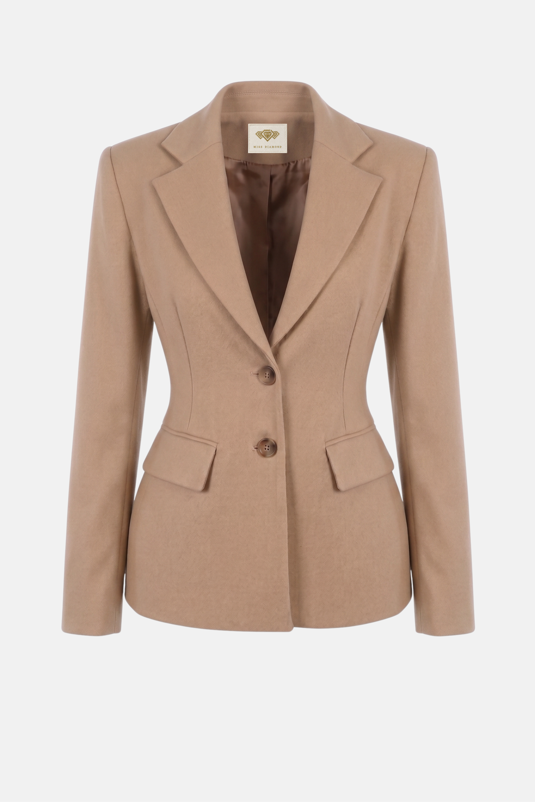 Жакет Miss Diamond приталений Elysia jacket карамель